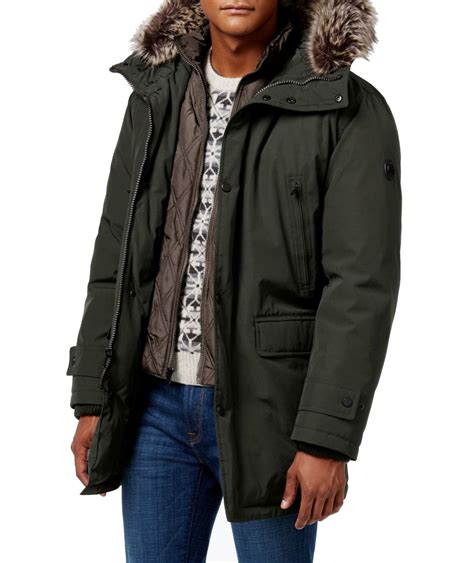 michael kors jacke herren größen|Michael Kors men's jacket.